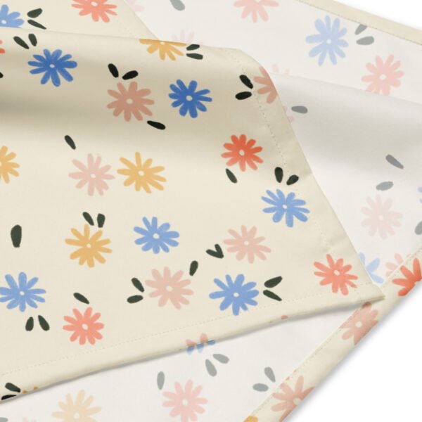 Floral Print Dog Bandana – Stylish & Comfortable Pet Accessory - Image 5