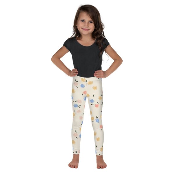 Kids' Floral Print Leggings – Soft & Stretchy