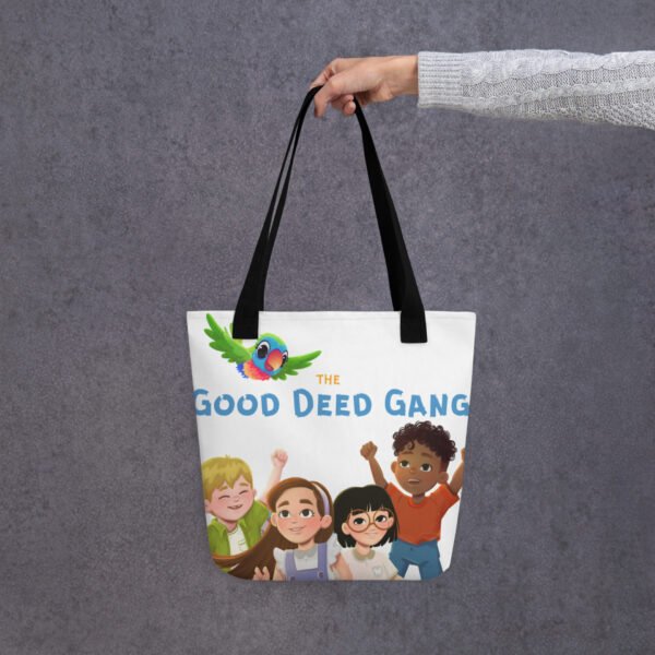 Good Deed Gang Tote Bag – Durable Canvas Bag with Inspirational Design