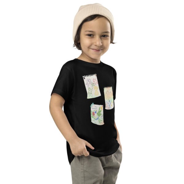 Kids' T-Shirt – Hand-Drawn Artwork Design, Soft & Comfortable - Image 3