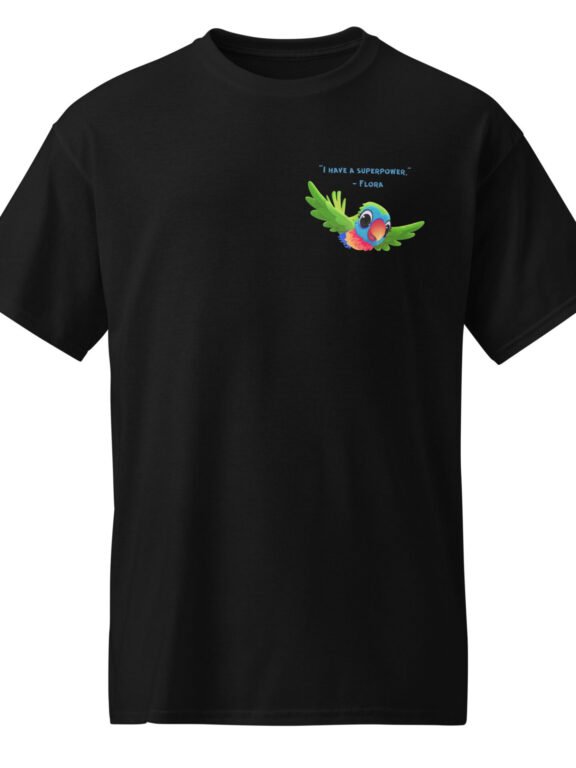 Premium Parrot T-Shirt – Unique Tropical Bird Design DryBlend® T-Shirt